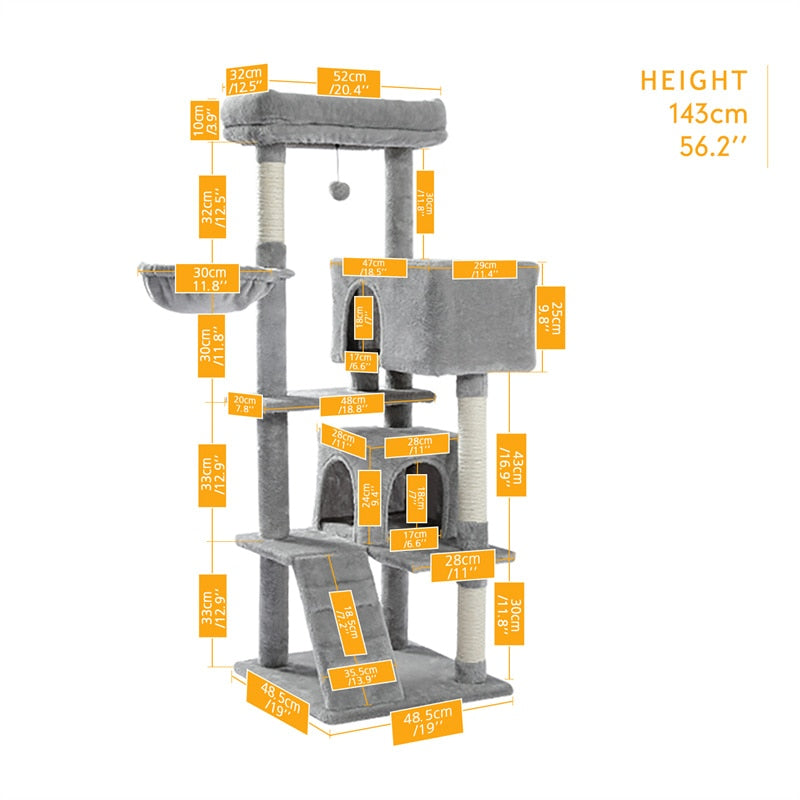 4 layer Cat Tree Condo